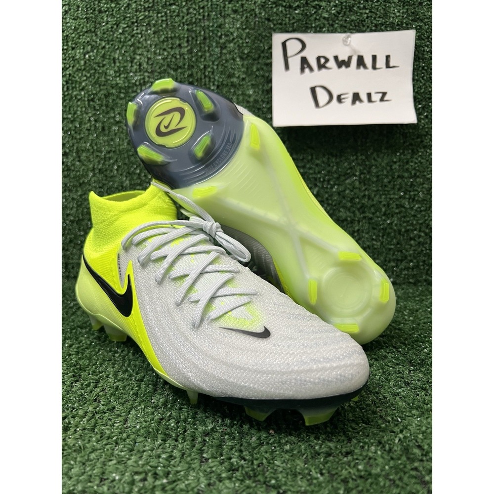 Nike Phantom Luna 2 Elite FG Volt Soccer Cleats Men's 6.5 Women's 8 HF4358-003